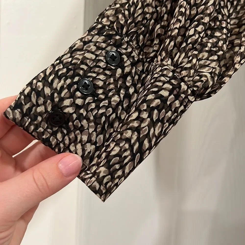 Banana Republic FLUTTER MIDI SHIRTDRESS - Picture 7 of 8